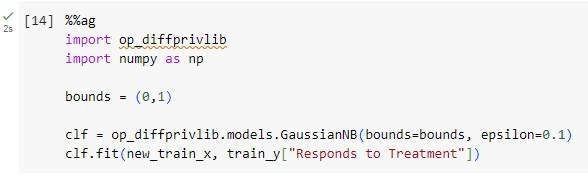 Using Gaussian Naive Bayes