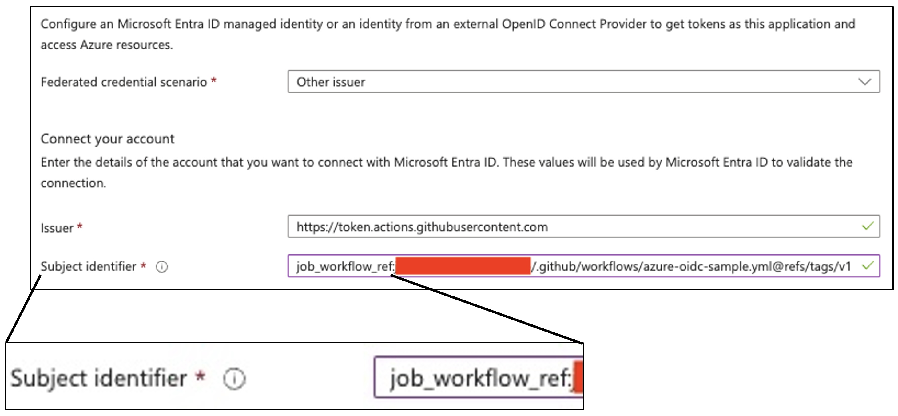 Using job_workflow_ref as the only condition to authenticate